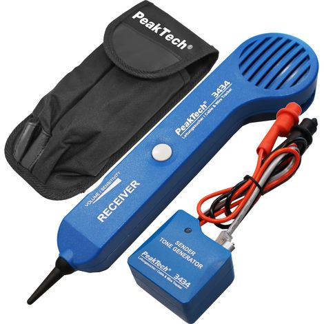 PEAKTECH Akustischer Leitungssucher, P 3434, mit Ton-Generator (1/5)