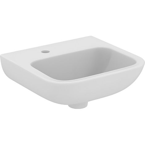 Armitage Shanks Portman 21 Wall Hung Cloakroom Basin No Overflow 400mm Wide - 1 LH Tap Hole (1/5)