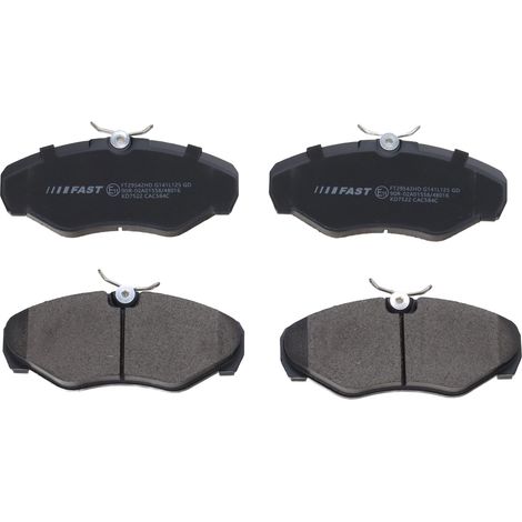 Pastiglie freno anteriori rapide FT29542HD SENZA sensore