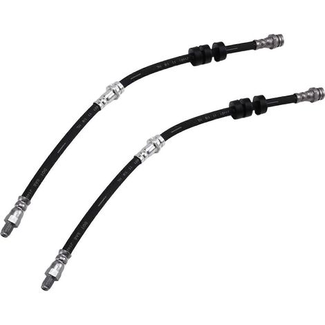 Satz mit 2 vorderen Bremsschläuchen 7L8Z2078B 7L8Z2078A für Ford Escape, Tesla Model 3, BMW E90, E87, E91, E92, E93 (1/5)