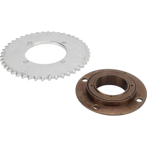 Kit de Pignon Arrière Haut 40T Roue sans Dents à 4 Trous Stable Bonne ténacité Kit de Pignon Arrière T8F 44T Motos Miniatures VTT 44T Sprocket (1/5)