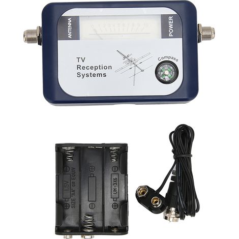 Détecteur Satellite Numérique Portable avec Mesureur de Signal IF Intégré (1/5)