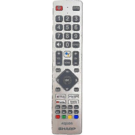 Sprachfernbedienung für Sharp Aquos 40bl2ea 2020 Fernseher (Shw/rmc/0133) (1/3)