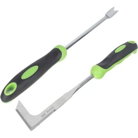 Désherbeur de fissures, outil de désherbage de crevasses en acier inoxydable pour jardin, terrasse, terrasse (1/5)
