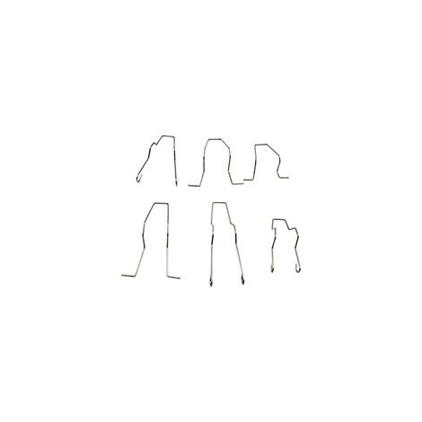 – Clips de ressorts de retenue d'ampoule H1 H4 H7 – Lot de 6 pièces en métal – Durabilité optimale pour ampoules de phare