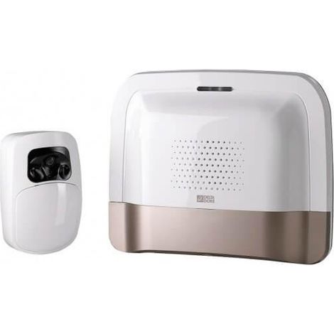 Delta Dore – Pack transmetteur connecté avec levée de doute vidéo – Détecteur de mouvement vidéo DMBV Tyxal+ – Box maison connectée Tydom 2.0 – Alimentation GSM (1/2)