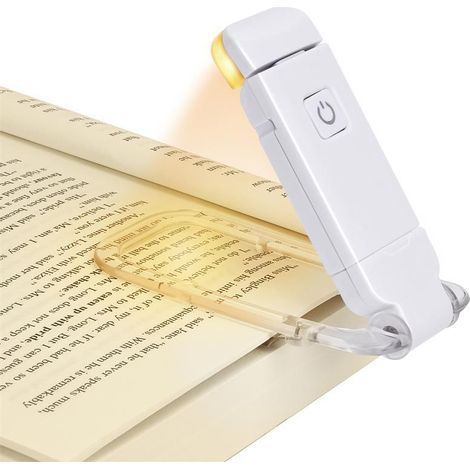 Mini lampe à pince pour livres, lampe de table, veilleuse pliable, lampe de lecture portable protégeant les yeux. (1/5)