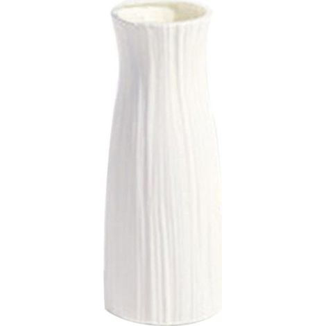 Accueil Vase en plastique nordique [Un blanc de taille moyenne] (1/4)