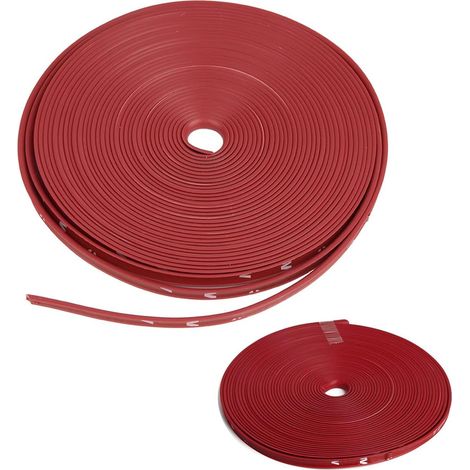 8 m Jantes Protecteurs Décor Bande, Protection Portiere Voiture, Bandes Adhésives pour Jantes de Voiture, Protecteurs de Pneus pour Protection de Jante, Décorations Voiture (Rouge) (1/5)