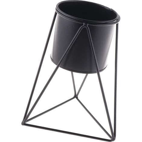 Support en fer pour pots de fleurs taille A couleur (1/5)