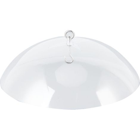Couvercle de protection transparent pour mangeoires à oiseaux, empêchant les écureuils de les voler. Couvercle de protection en forme de dôme pour mangeoires suspendues. (1/5)