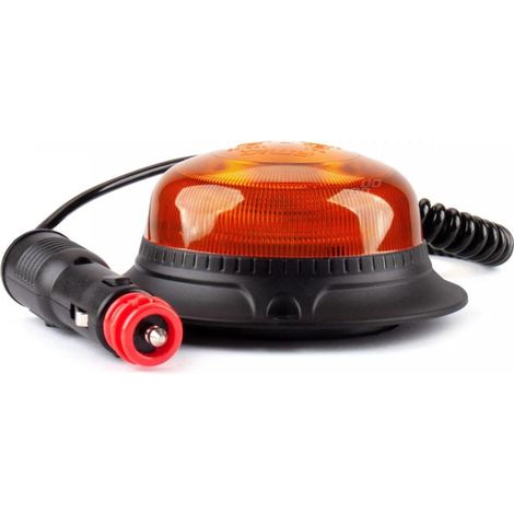Mini lampada di segnalazione lampeggiante 18 LED magnete basso R65 R10 12V 24V W21m amio-02925 (1/2)