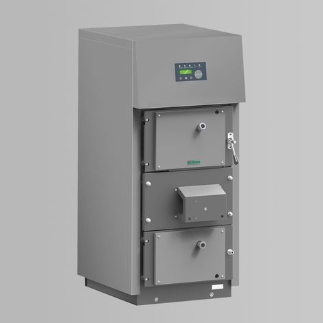 Caldera Mixta de Leña y Pellets 34 kW OHP hasta 312 m²