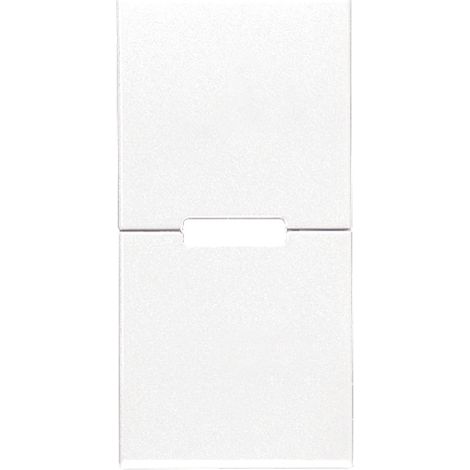 VIMAR - 20755.B Due mezzi tasti 1M neutro pers. bianco