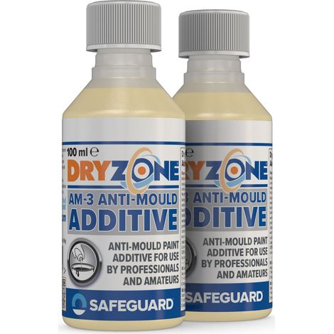 2 x Dryzone Anti-Mould Additive 100ml Concentrate