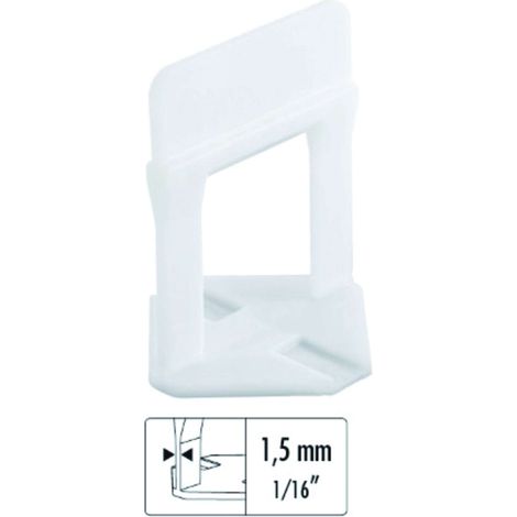Raimondi BASE LIVELLANTE CON FERITOIA PER CUNEO H mm. 20 fuga mm. 1,5 - 400 pz.
