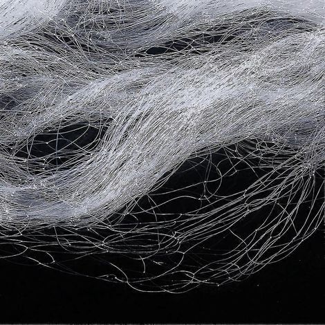 cage à poissons de 1 m x 20 m avec bouée, matériel de pêche en monofilament à mailles fines (maille à 3 doigts) (1/3)