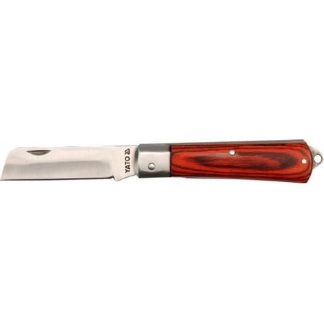 Couteau pliant Yato yt-7600 acier inoxydable ergonomique