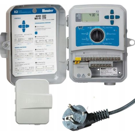 Programador Eléctrico Hunter X2-1401-E con WiFi para 14 Zonas  Control Eficiente del Riego  Oferta exclusiva (1/5)