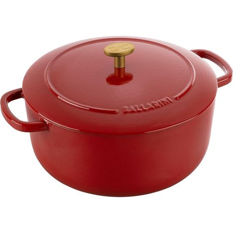 Ballarini Bellamonte Cocotte in Ghisa Rossa 24 cm 4 L (1/3)