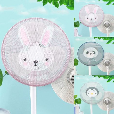 Fan Cover - Polyester Safety Guard Net For 16 Inch And 18 Inch Fans - Child Finger Protector - Washable Fan Filter - 3 Pieces (1/5)
