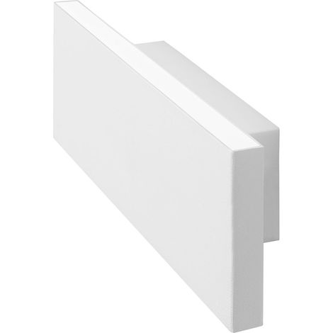 FORLIGHT Thin - Aplique de Pared LED para Interior, Aplique LED Moderno con Luz LED Arriba y Abajo de 6,4W y 215lm, Luz Cálida 3000K, Color Blanco (1/5)
