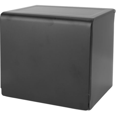 Porta carta igienica, porta fazzoletti, porta asciugamani di carta in alluminio aerospaziale impermeabile, staffa da parete per bagni e hotel, nero