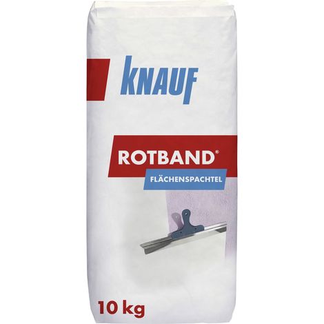 Knauf Rotband Flächenspachtel 10 kg Spachtel & Ausgleichsmassen (1/3)