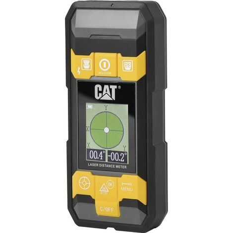 Cat CATERPILLAR 4IN1 Misuratore laser giallo 40 m
