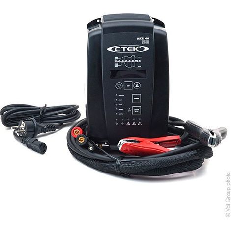 Ctek Cargador de baterías MXTS 40 uso profesional 12/24V 40/20A, auto, moto, camión (1/5)