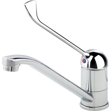 Presto grifo gerontológico monomando mezclador lavabo cromo alfa 81492pg (1/2)