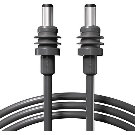 Câble d’alimentation DC étanche pour Starlink Mini – 10 m, gris, résistant aux intempéries, compatible remplacement original