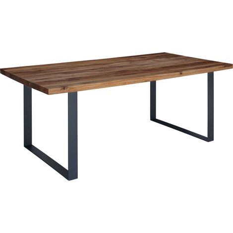 Esstisch Wild-/Zerreiche 200x100x76 Tabacco brown geölt MONTREUX 315