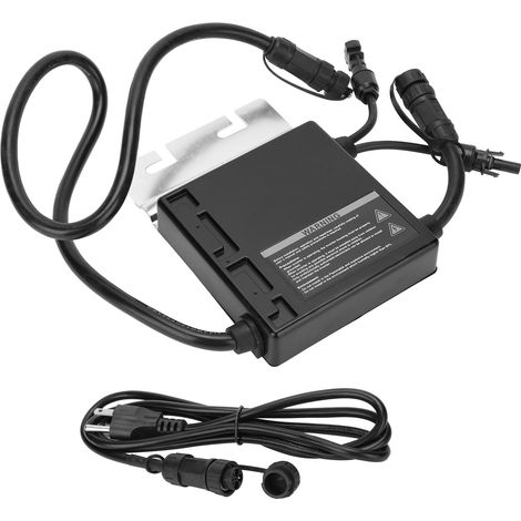 Micro-onduleur solaire Grid Tie 260W, convertisseur AC push-pull, sortie 110V prise US, microinverseur raccordé au réseau, tension alternative, étanche IP65, pack unique (1/5)