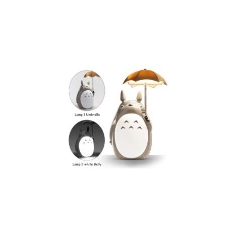 „Mein Nachbar mit den süßen Dingen“-Nachtlicht, Totoro-Merchandise, mit 2 Leuchtmodi, ideale Nachttischlampe zum Lesen, perfektes Geschenk für Mädchen, Jungen und Freunde. – Crezuo