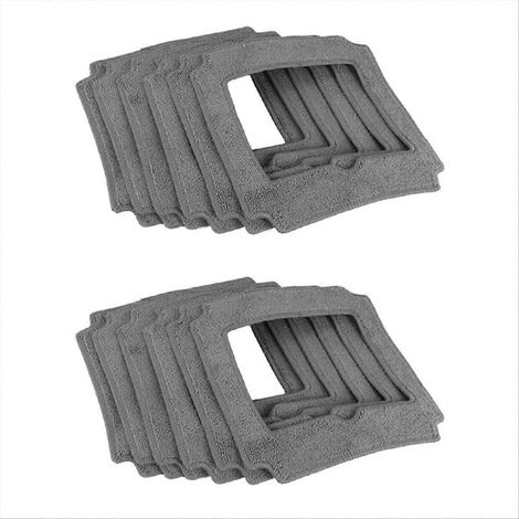 Lot de 12 chiffons de nettoyage pour robot lave-vitres LIECTROUX YW5 (1/5)