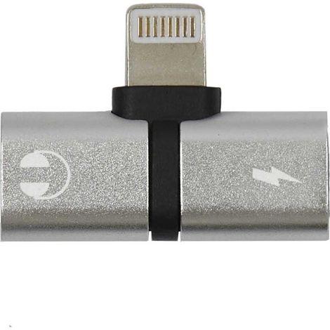 Adaptateur double audio chargement Iphone (1/3)