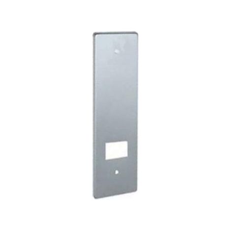 Placca acciaio Inox interasse 185 mm.