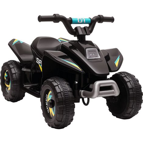 6V Kids Electric Ride on Car Forward Reverse Functions for Toddlers aged 18-36 months Black (1/5)
