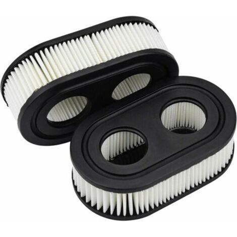 2 PCS Filtre à Air pour Tondeuse à Gazon pour Briggs & Stratton, 593260, Noir