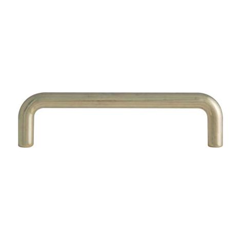 MANIGLIETTA ZAMA X MOBILI - OTTONE LUCIDO I.MM 96- 10 pezzi