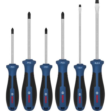 Bosch Schraubendreher-Set PH/PZ/SL, 6-tlg. - 1600A039PH (1/5)