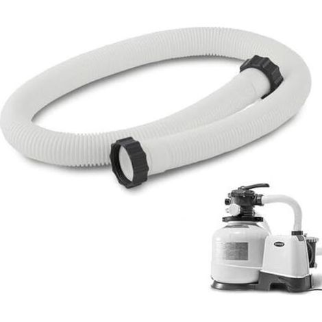 Tuyau Piscine - 38 mm - 150 cm - Pour Pompe Et Filtre À Sable - 1 Pièce (1/4)