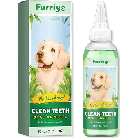 Furriyo Pet Breath Spray – Freshens breath, cleans the mouth, reduces tooth discoloration in cats and dogs (1/5)