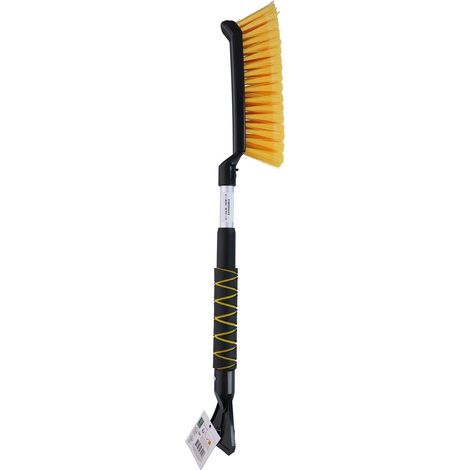 Grattoir à Glace Télescopique avec Brosse DUNLOP - Poignée Antidérapante, Nettoyage Neige & Givre, Auto & Utilitaire