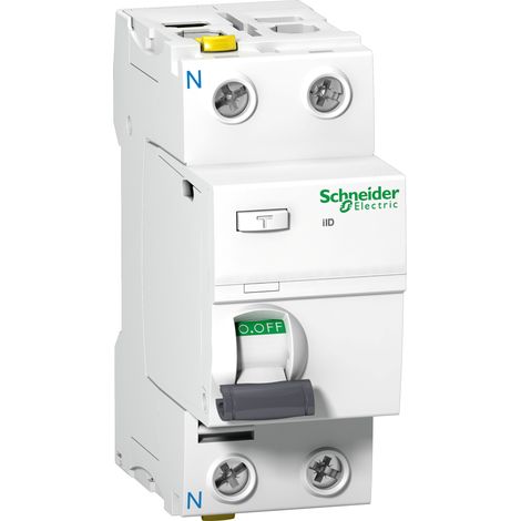 Schneider Electric A9Z21225 Interruptor diferencial blanco 25A
