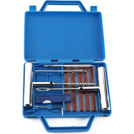 Kit de reparación de neumáticos para automóvil de 12 piezas (1/5)