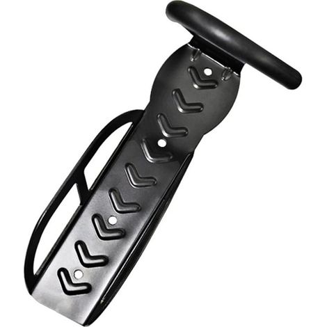 2 crochets muraux pour VTT – Support fixe à dégagement rapide – Rangement suspendu pour cycliste