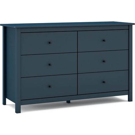 Cómoda Sail 6 cajones Navy Blue (ancho) x 80cm (alto) (1/5)