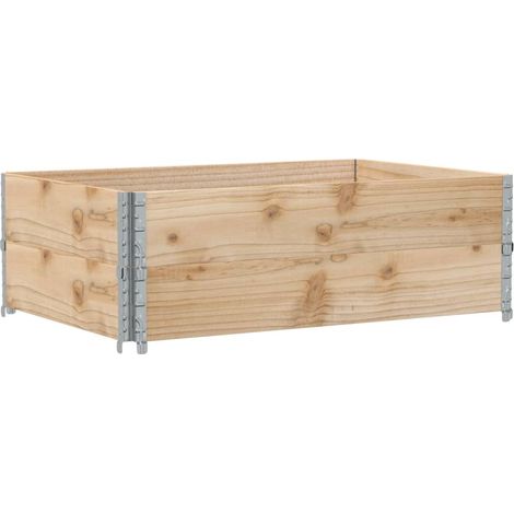 Maison Exclusive - Fioriera da Giardino Marrone 120x80 cm Legno Massello di Pino
